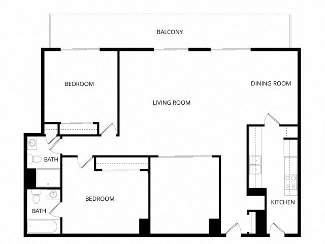 Capitol Towers Floorplans